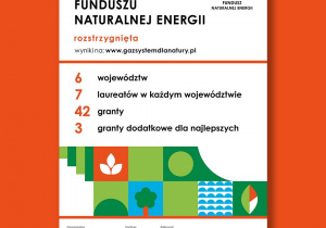 plakat XII edycji Funduszu Naturalnej Energii