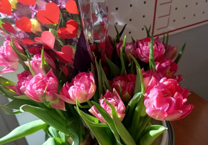 bukiety tulipanów