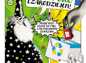 Akcja „Pusty tusz wrzuć do paki i dokarmiaj zwierzaki!"