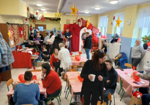 kawiarenka w szatni przedszkola