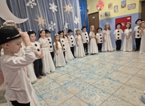 Świąteczne występy Misiów i Duszków