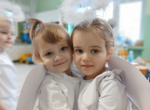 Maluszki w świątecznym występie