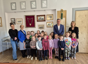 Pszczółki z wizytą u Pana Burmistrza