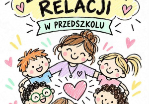 Plakat informacyjny- dotyczący Tygodnia Budowania Relacji.